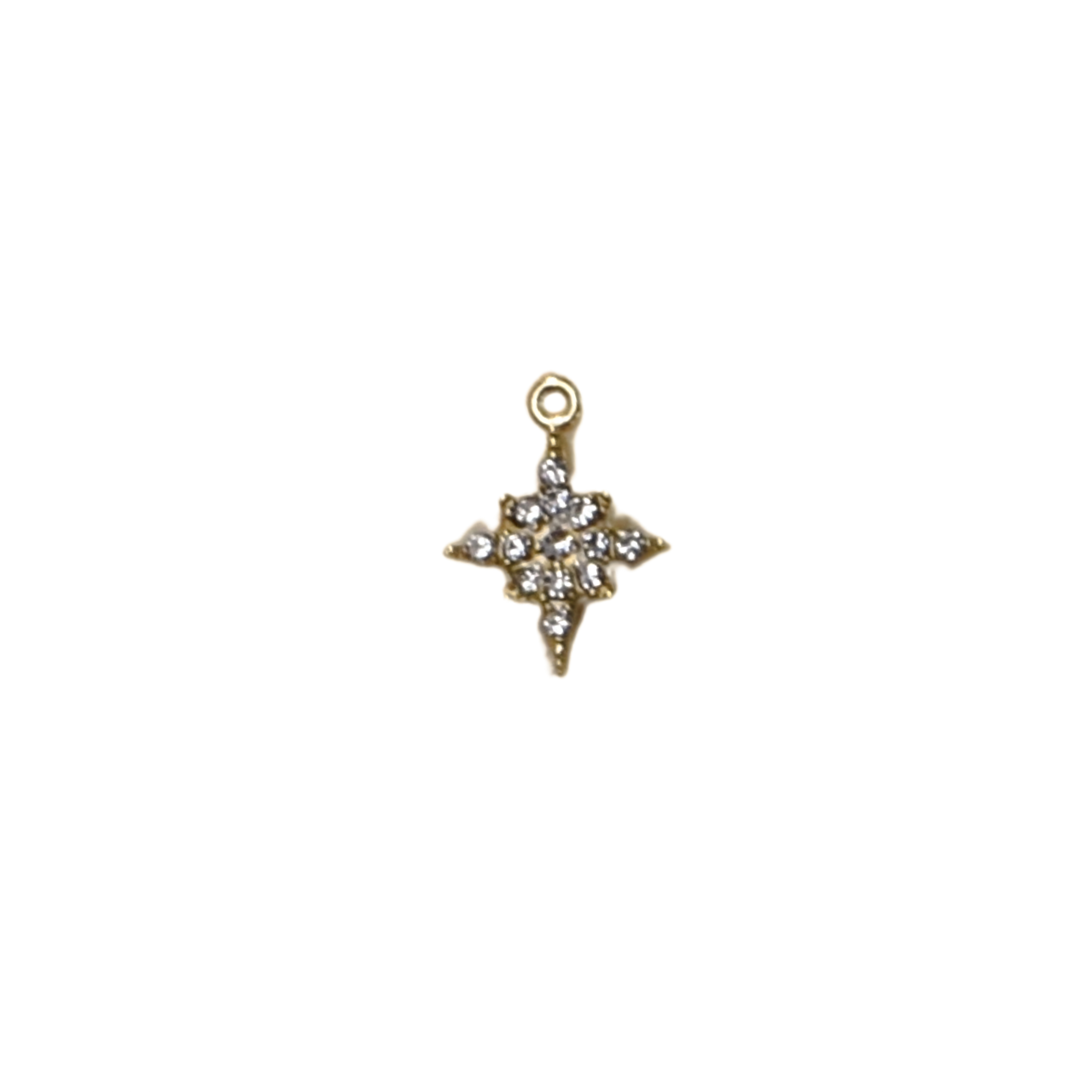 Rhinestone Star Charm