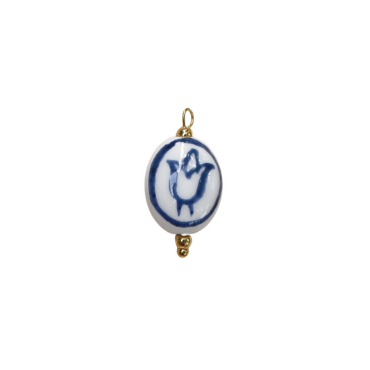 Ceramic Tulip Charm