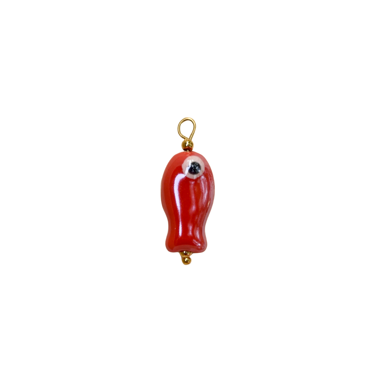 Little Red Fish Charm