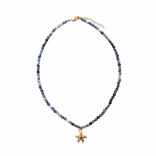 Starfish Natural Stone Necklace