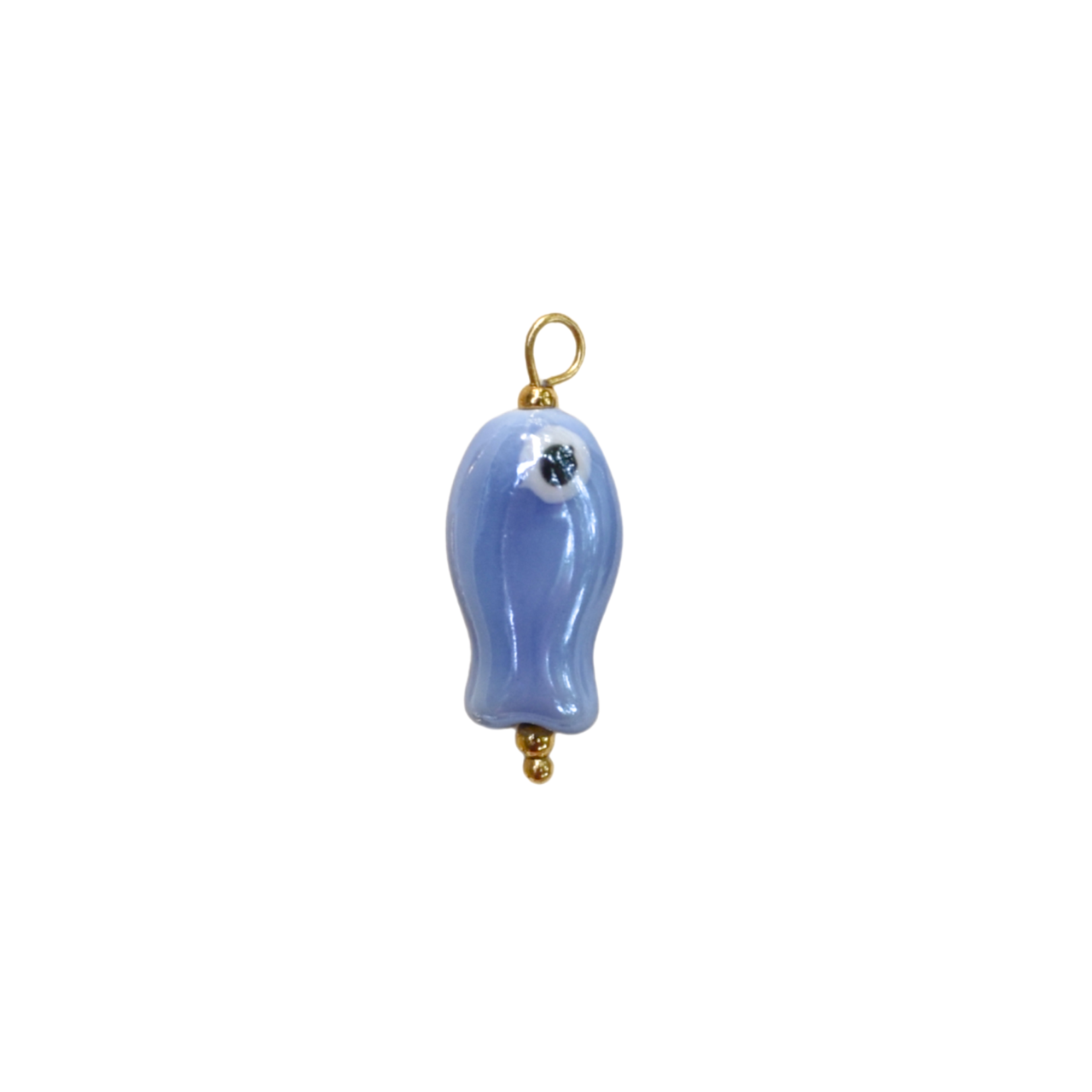 Little Blue Fish Charm