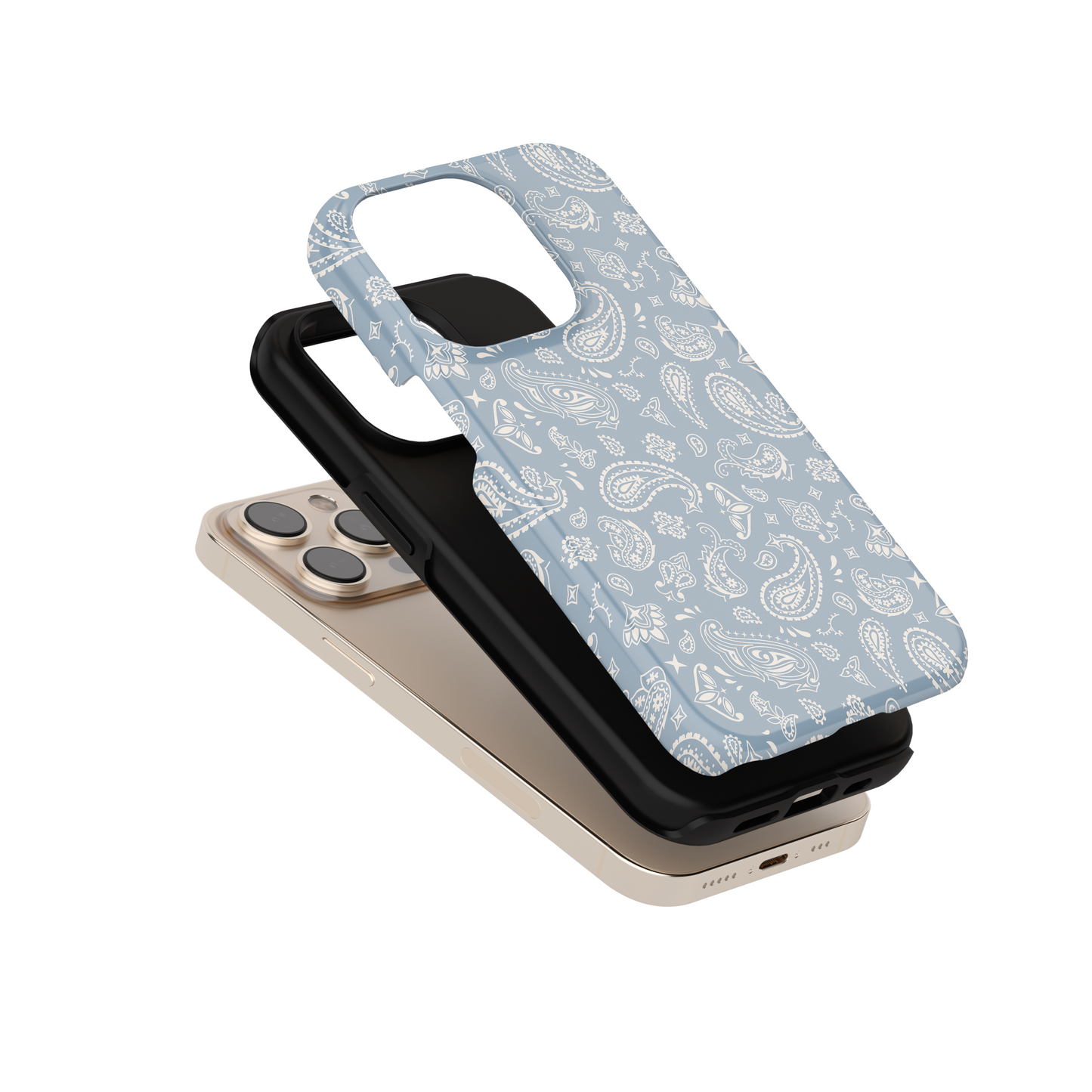 Paisley Bandana Tough iPhone Case