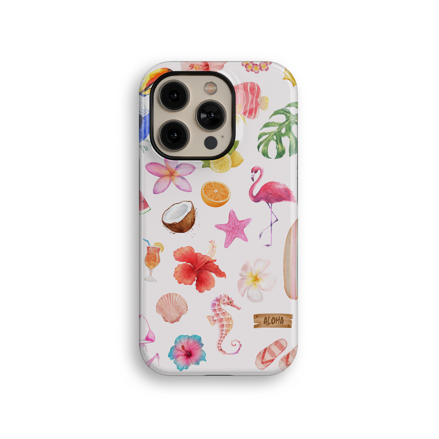 Coconut Girl Tough iPhone Case