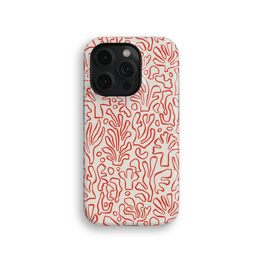 Coral Reef Tough iPhone Case