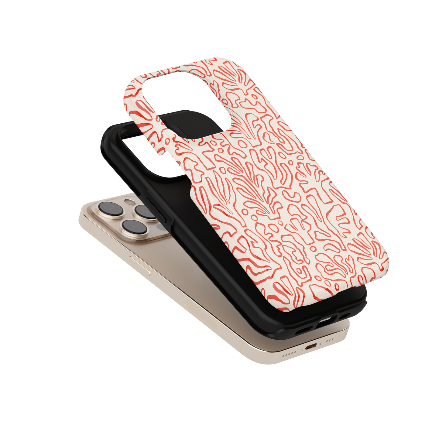 Coral Reef Tough iPhone Case