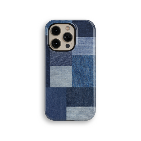 Denim on Denim Tough iPhone Case