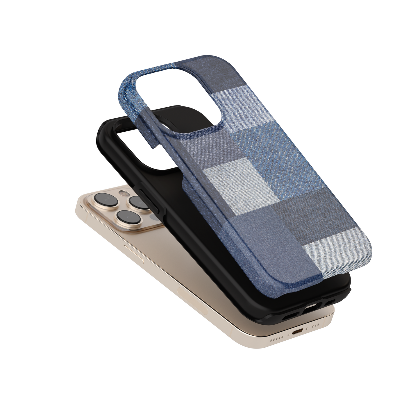 Denim on Denim Tough iPhone Case