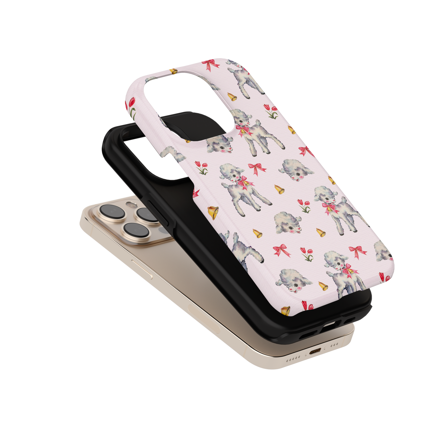 Baby Lambs Tough iPhone Case