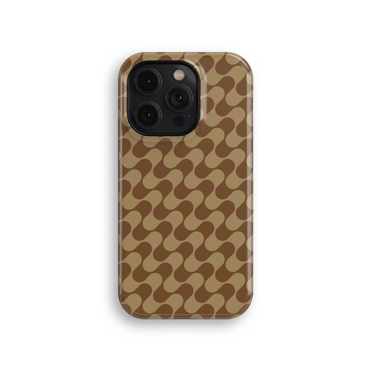 Mocha Drip Tough iPhone Case