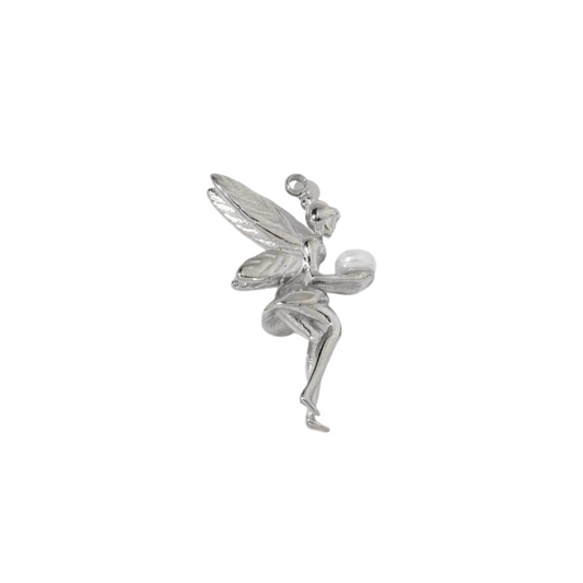 Silver Fairy Charm