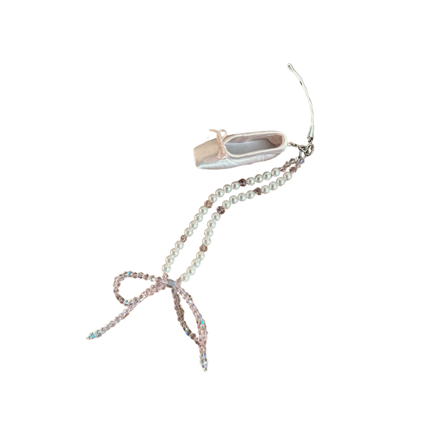 Ribbon & Pointe Phone Charm