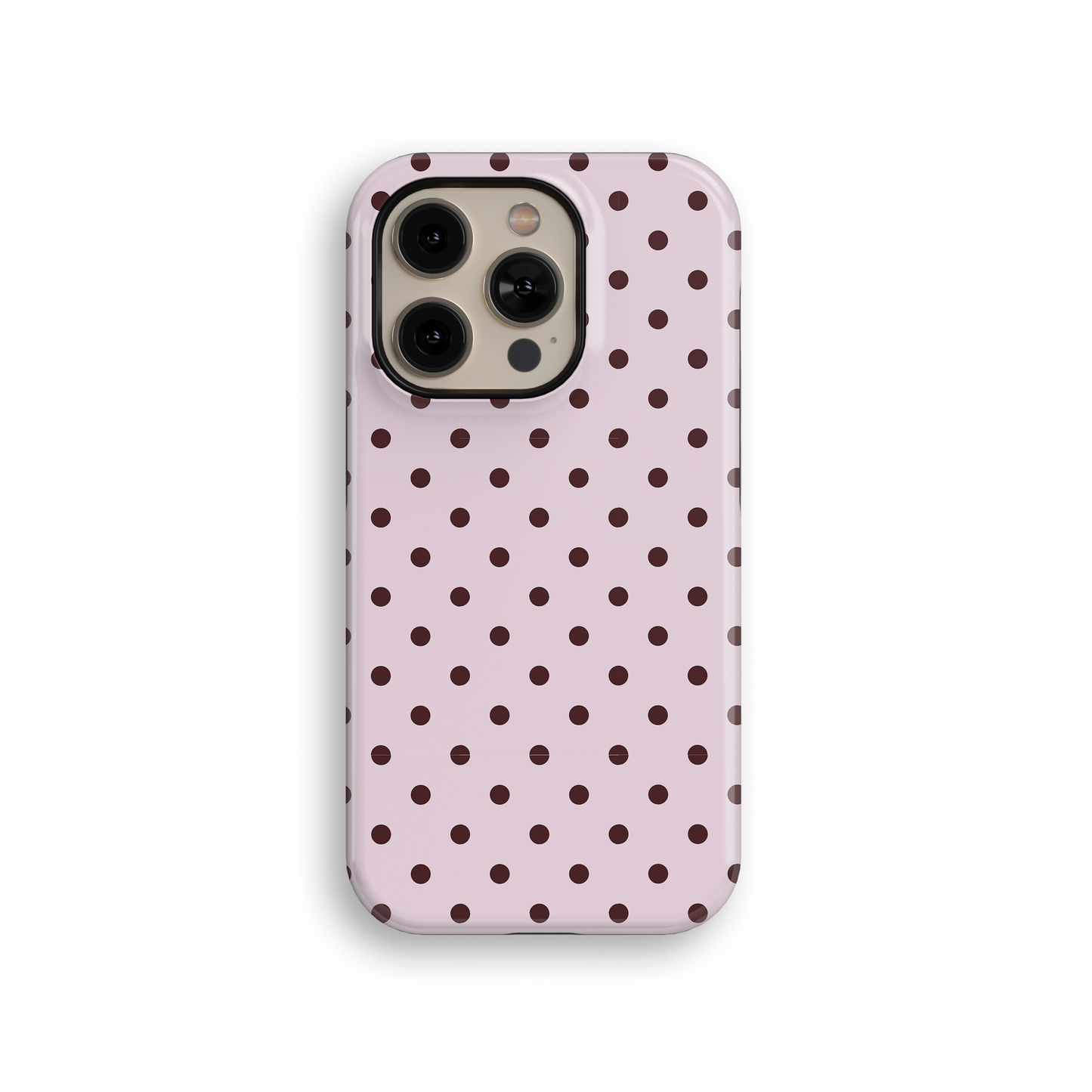 Pink Dot Dot Dot Tough iPhone Case
