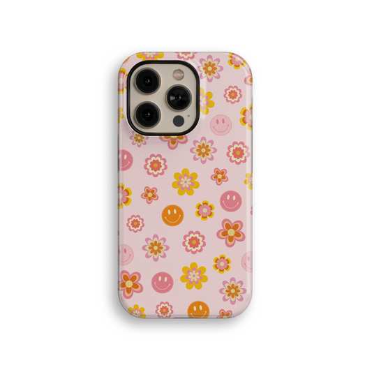 Flower Power Tough iPhone Case