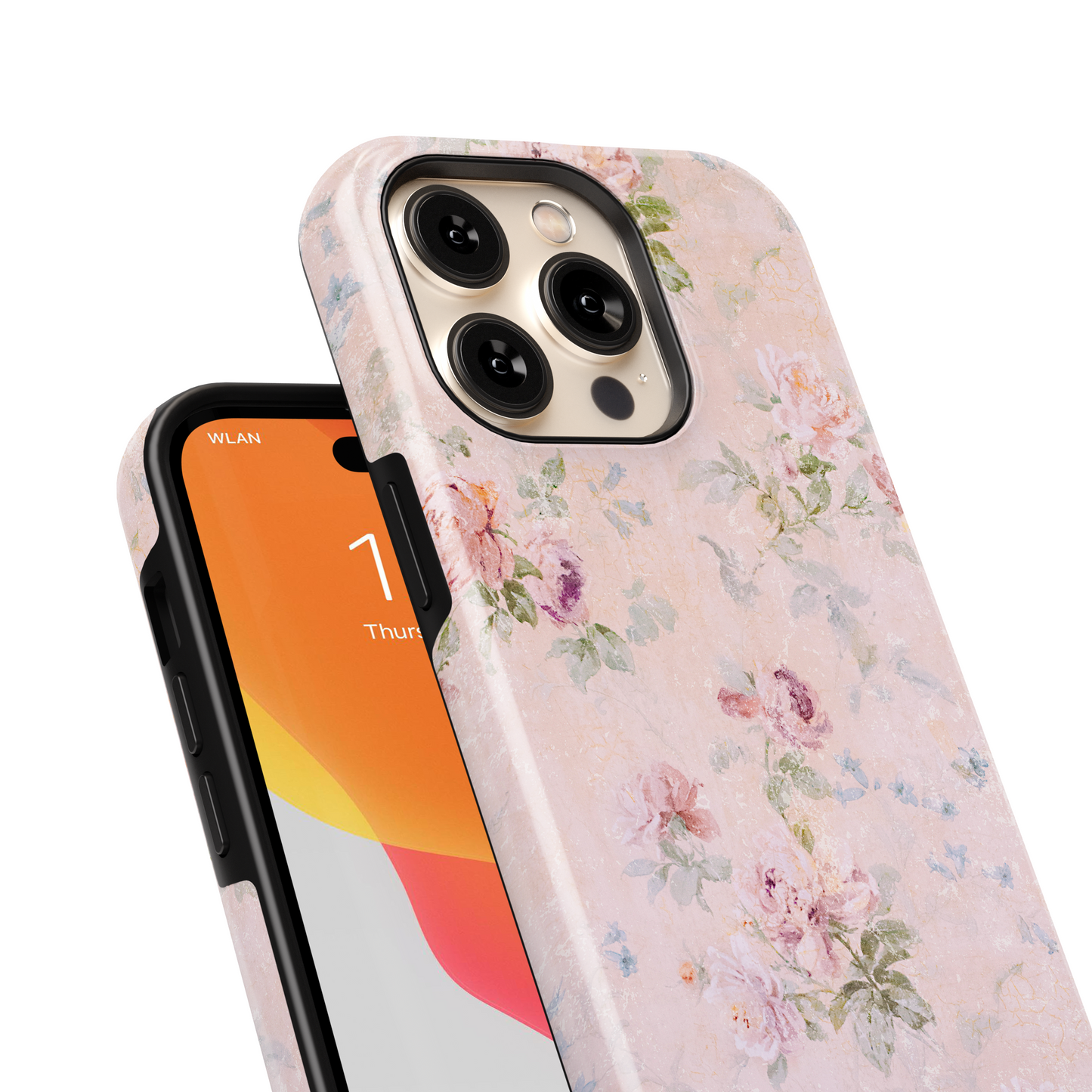 Vintage Flowers Tough iPhone Case