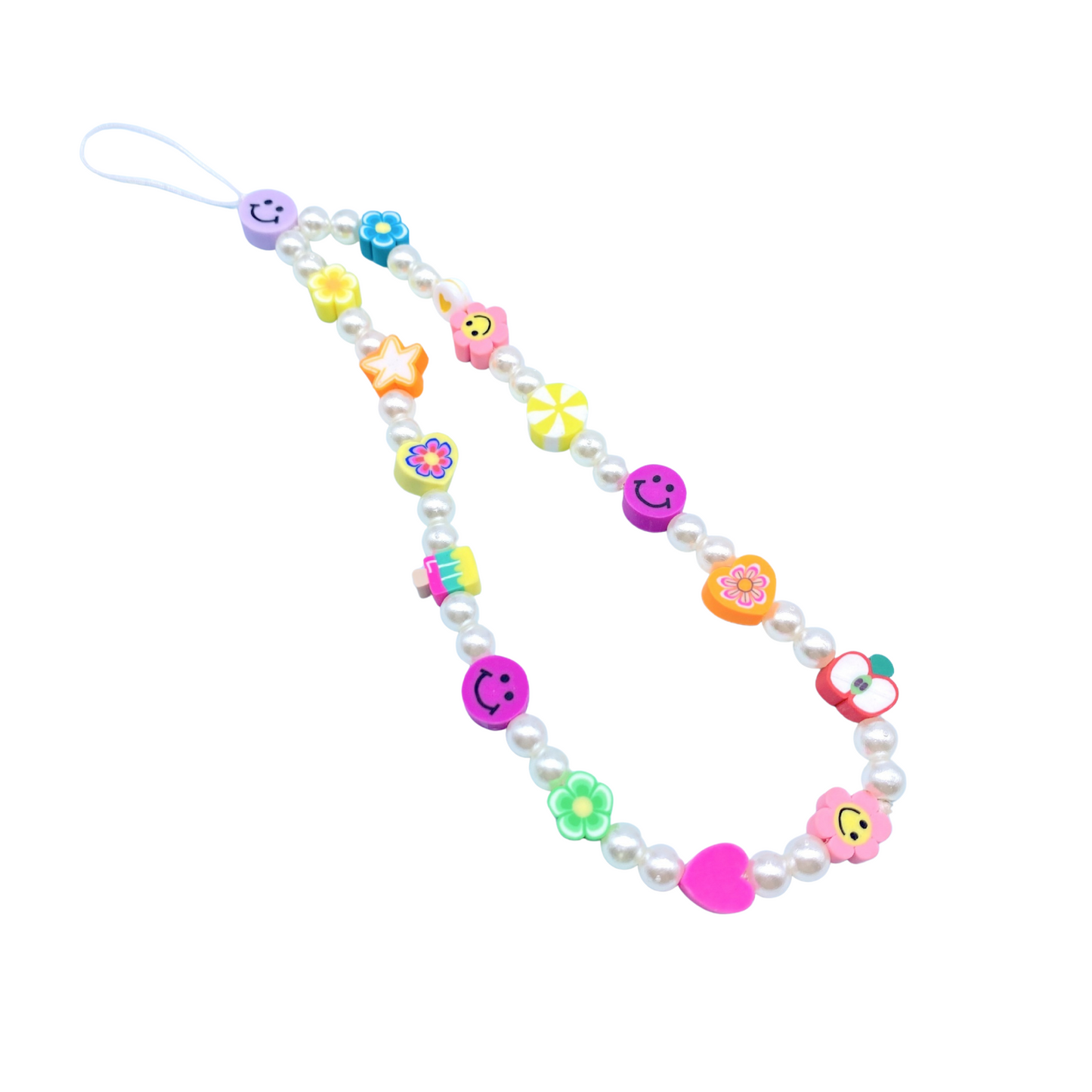 Summertime Beaded Phone Charm