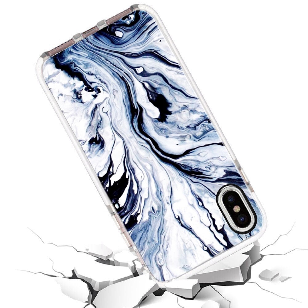Blue Watercolor Impact Case (4332536528949)