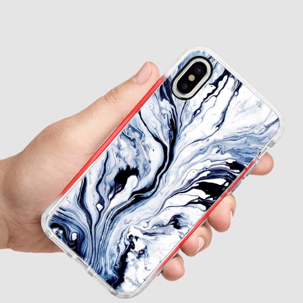 Blue Watercolor Impact Case (4332536528949)