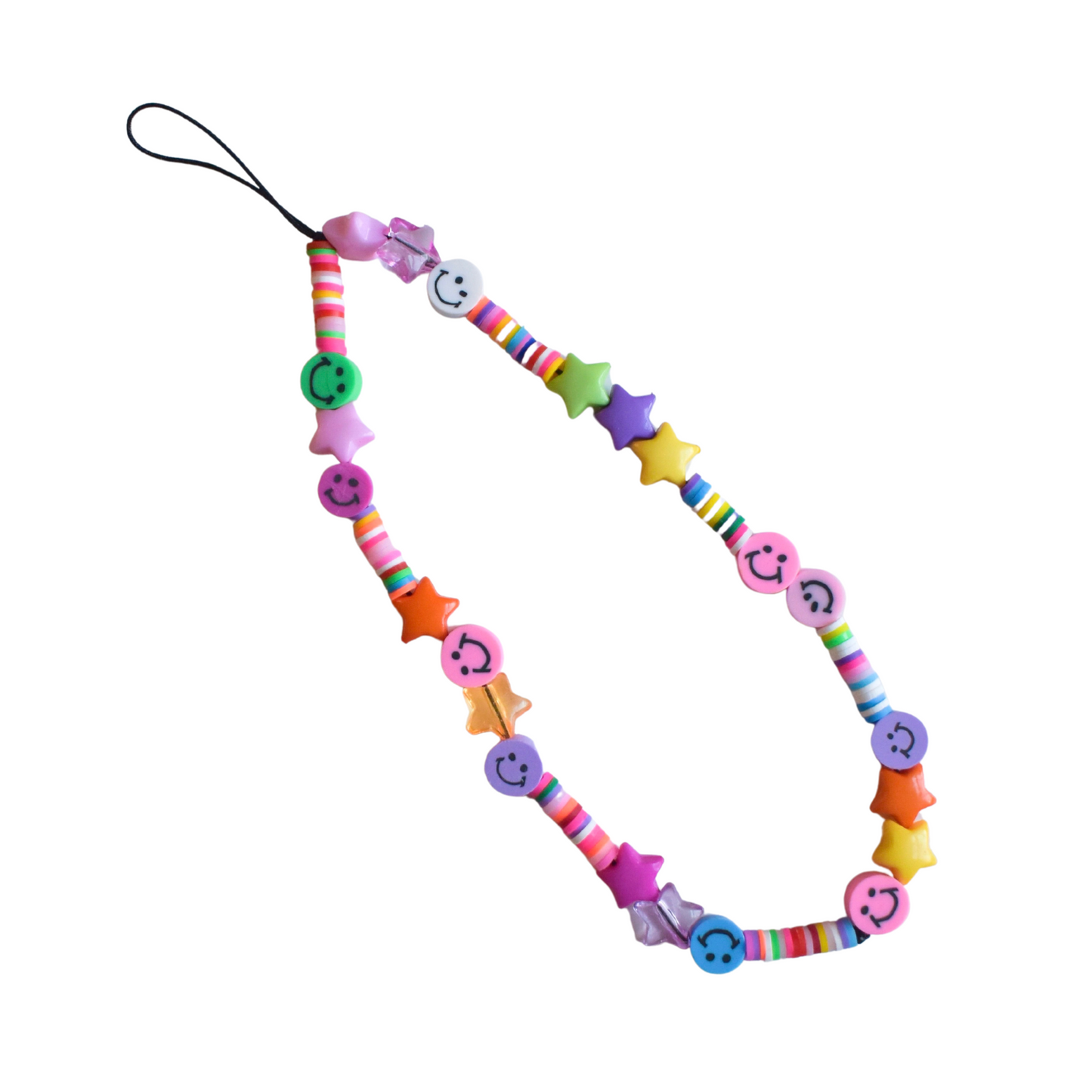 Funky Beaded Phone Charm