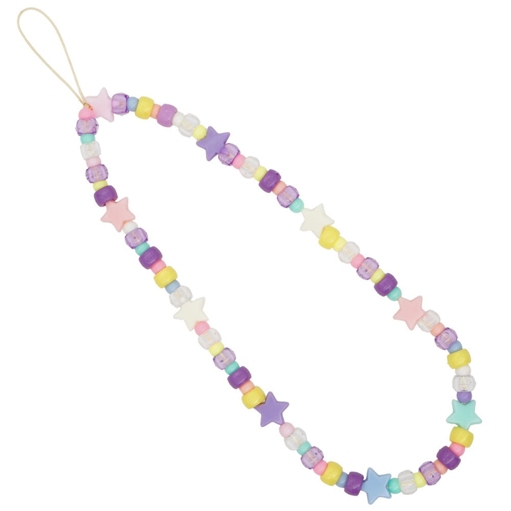 Starry Beaded Phone Charm