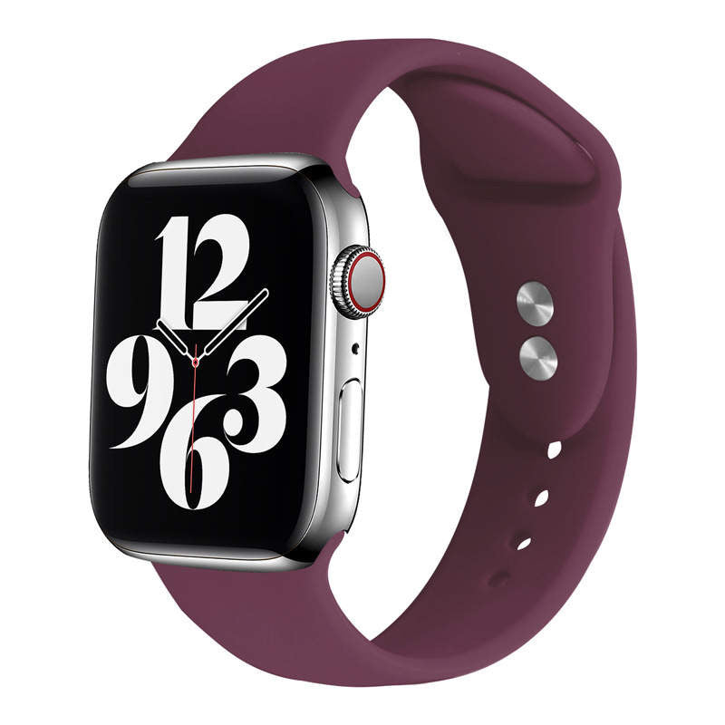 Burgundy Apple Watch Band