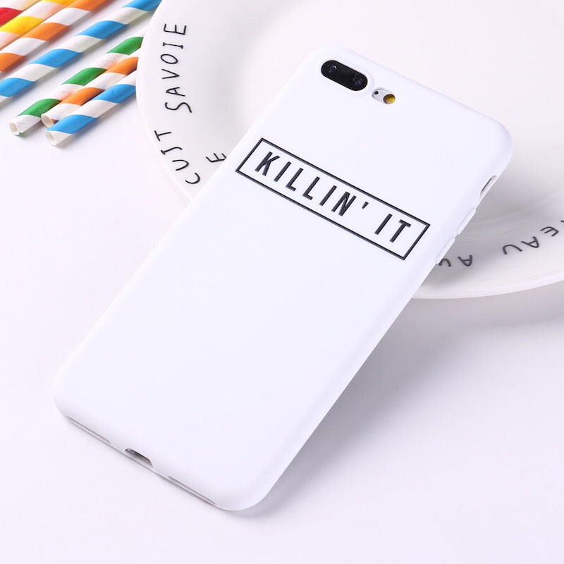 White Killin It Case