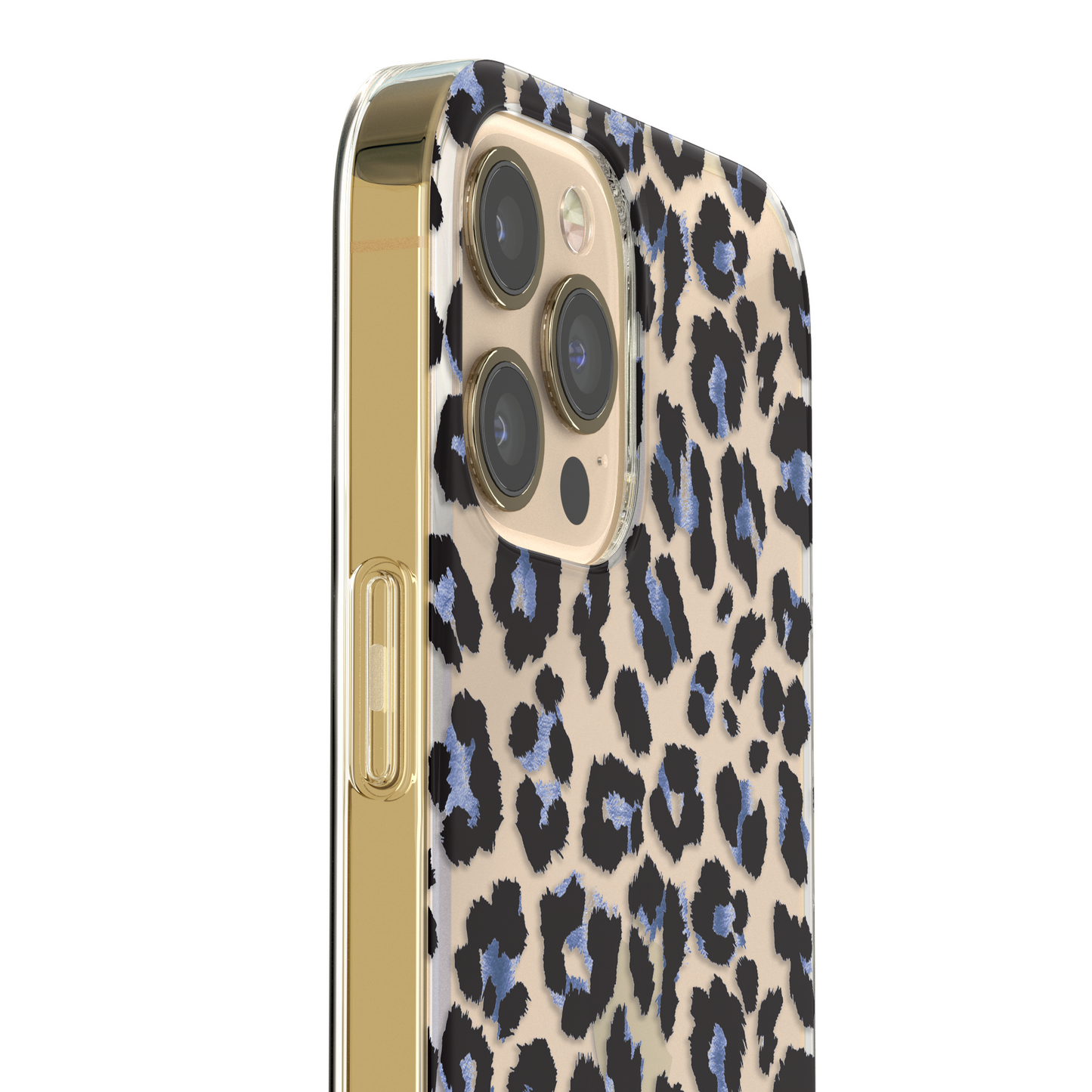 Blue Leopard iPhone 12 Case