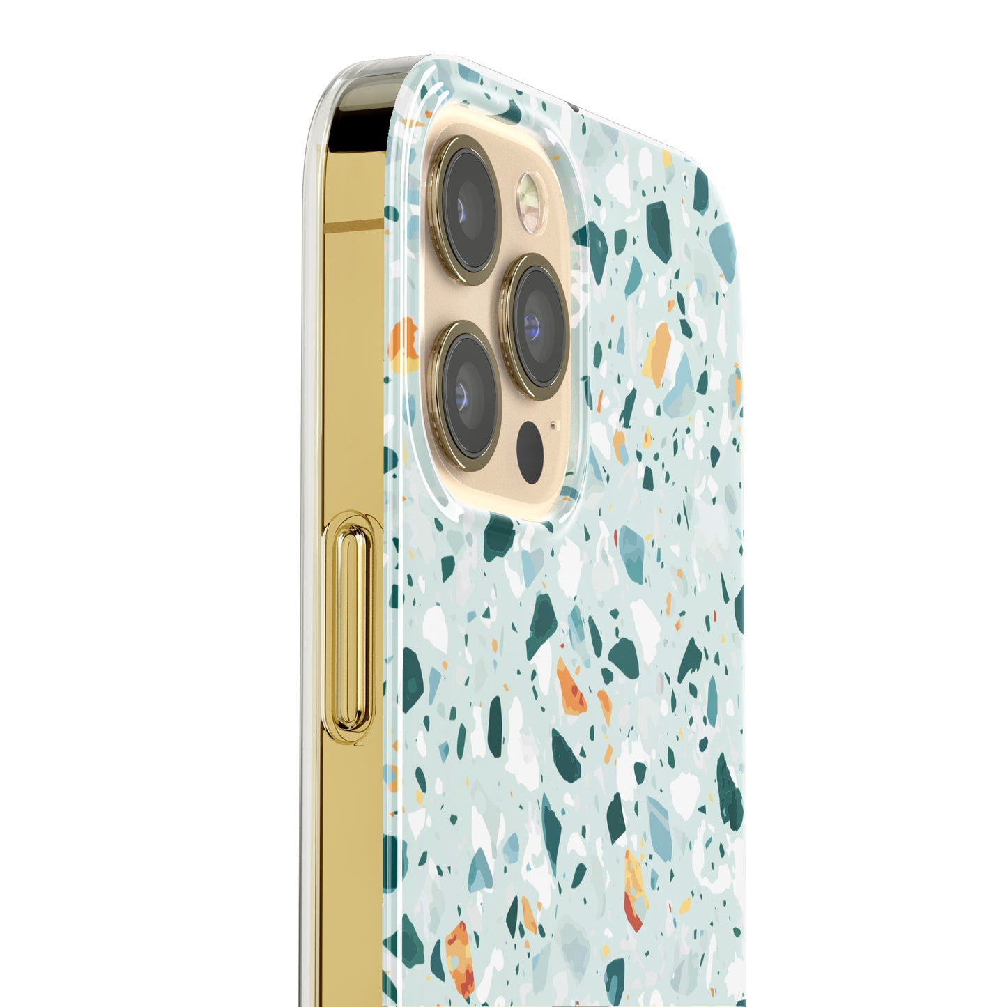 Blue Terrazzo iPhone 12 Case