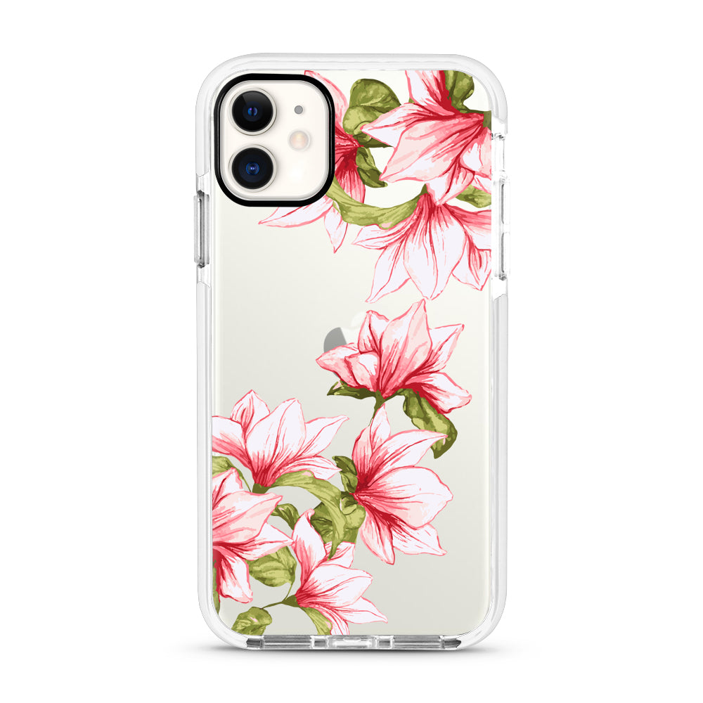 Pink Petunias Impact Case (4370821251125)