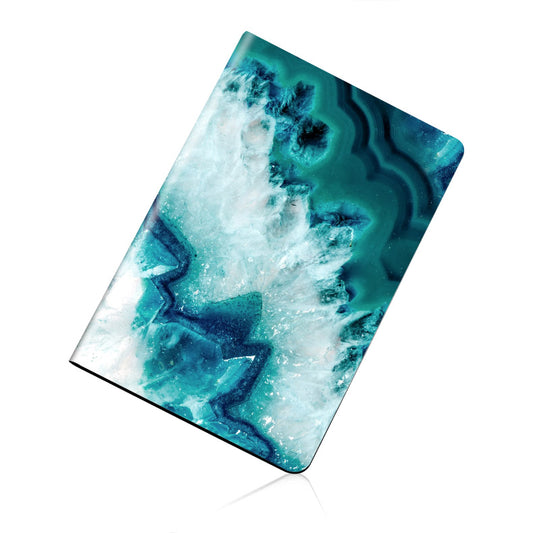 Blue Crystal Leather iPad Case