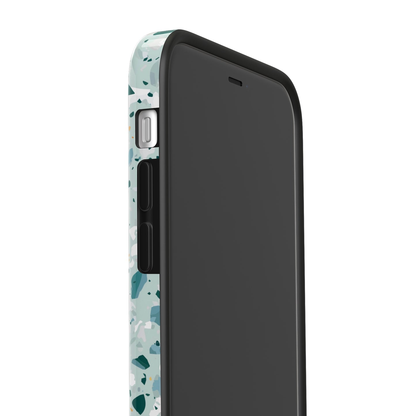 Blue Terrazzo iPhone Case