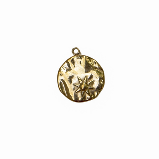 Solar Coin Charm
