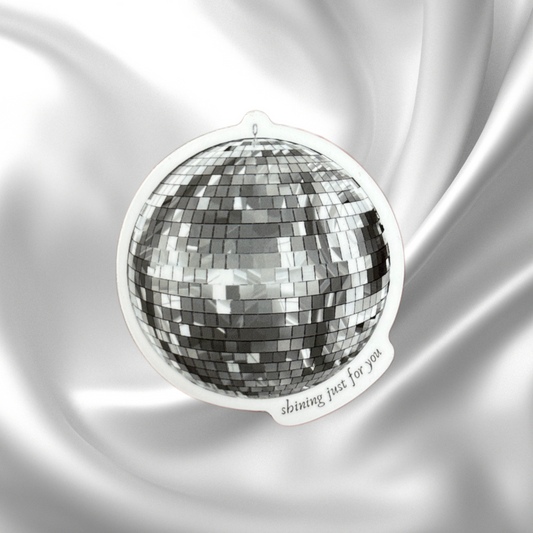 Mirrorball Sticker