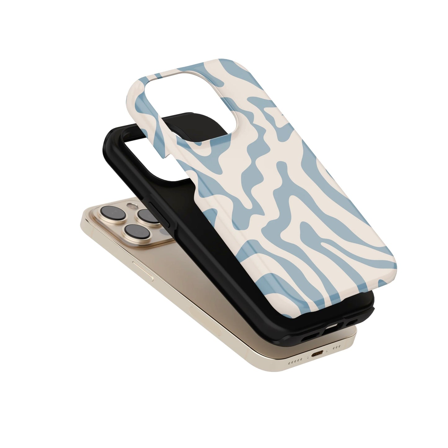Ocean Waves Tough iPhone Case