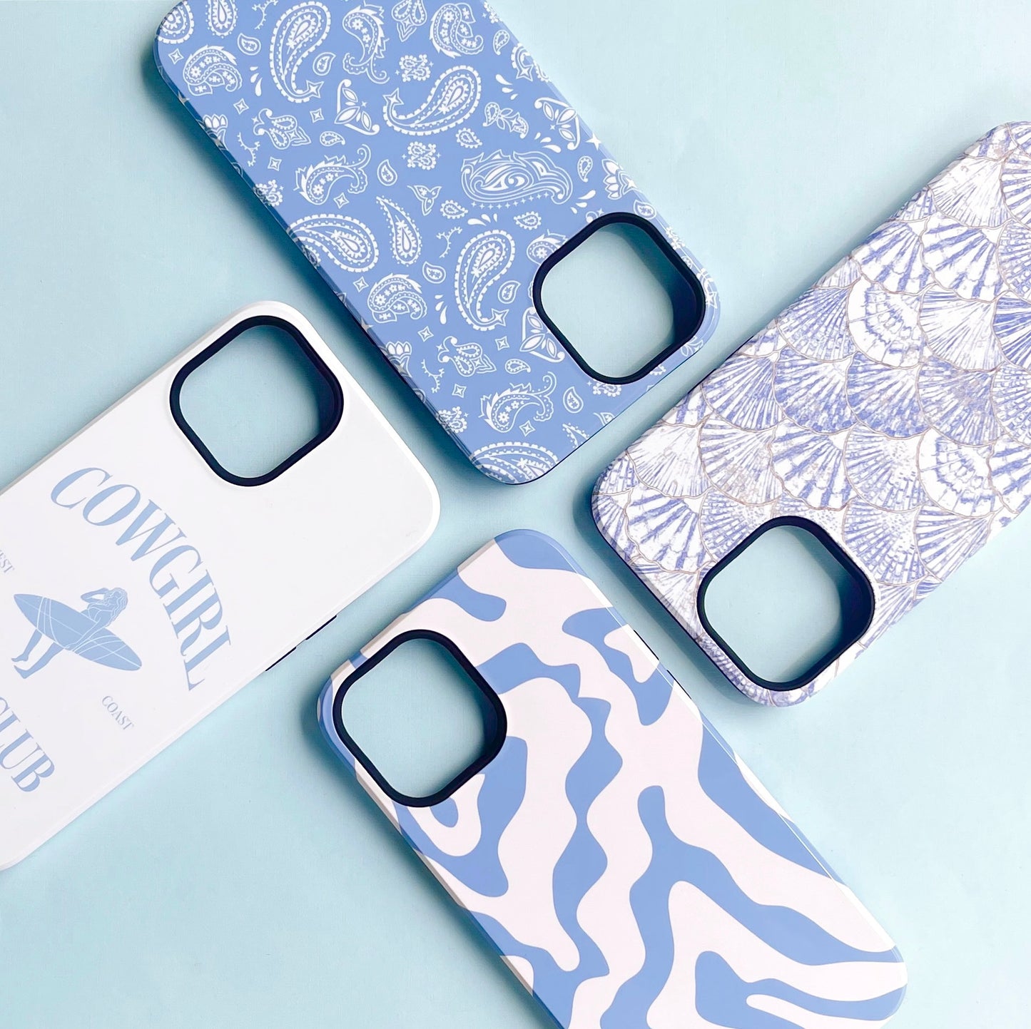 Ocean Waves Tough iPhone Case