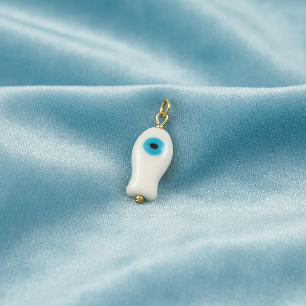 Little White Fish Charm