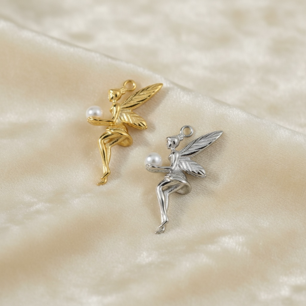 Gold Fairy Charm