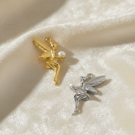 Silver Fairy Charm