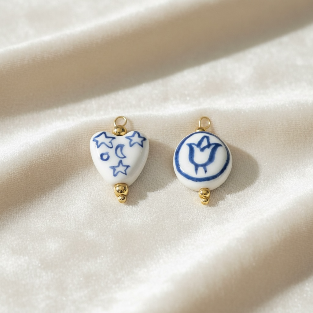 Ceramic Tulip Charm