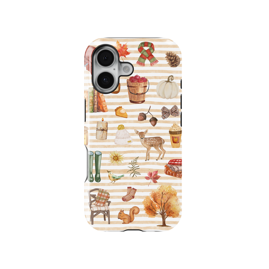 Autumn Fever Tough iPhone Case