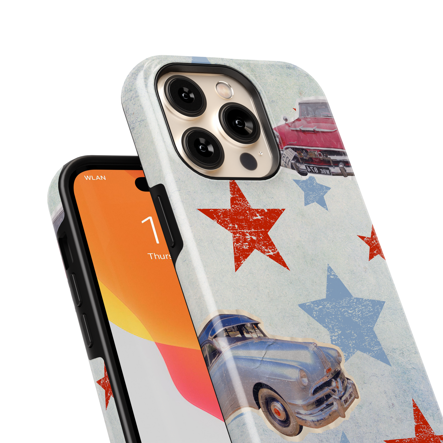Red White Blue Tough iPhone Case