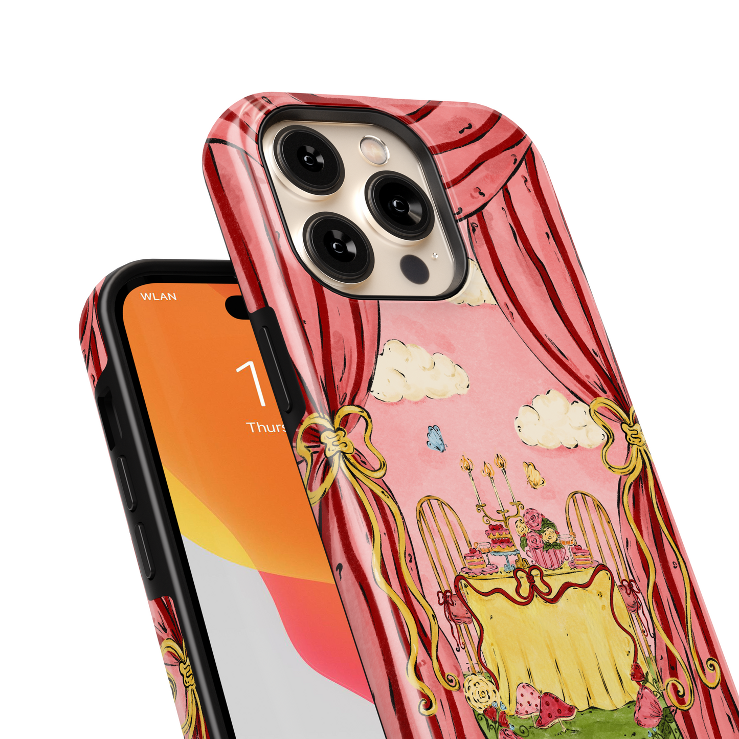 Giddy Dinner Party Tough iPhone Case