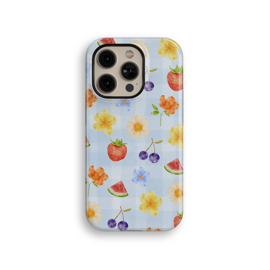 Summer Picnic Tough iPhone Case