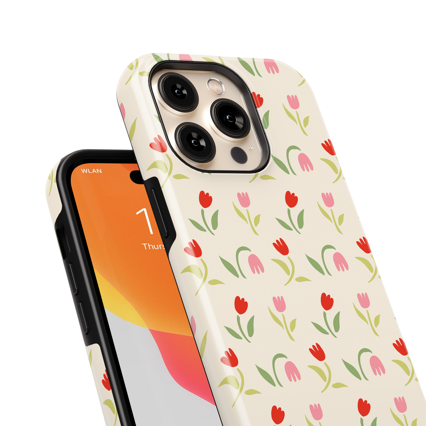 Tulip Farm Tough iPhone Case