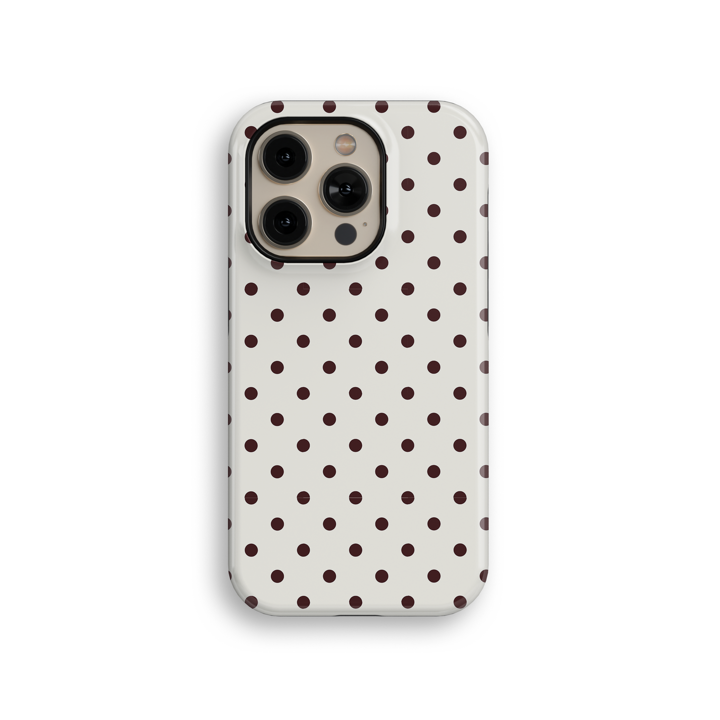 Chocolate Dot Dot Dot Tough iPhone Case