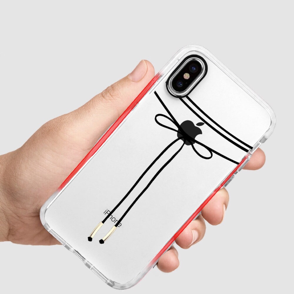 Black Bow Impact Case (4332534693941)