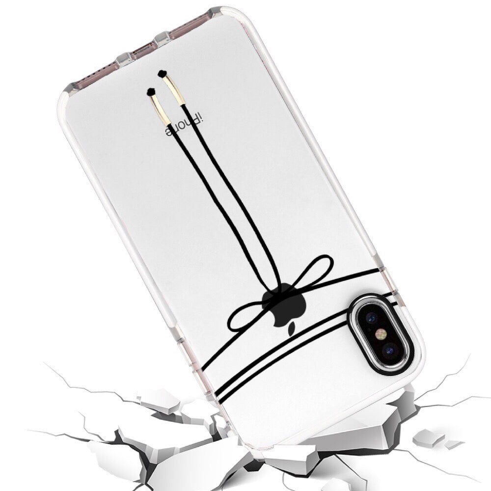 Black Bow Impact Case (4332534693941)