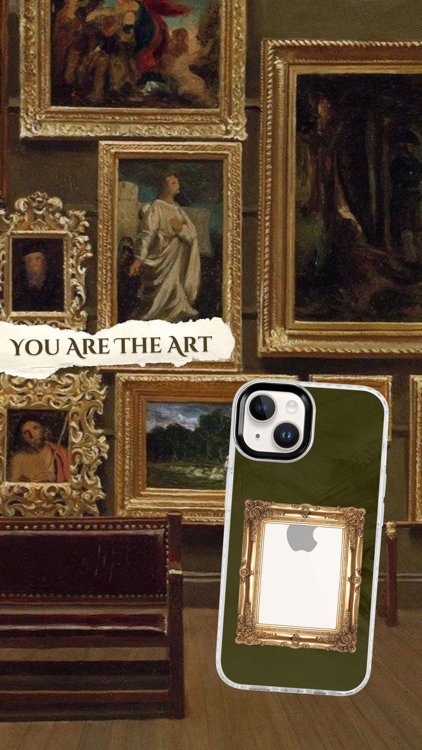 You Are The Art iPhone Case