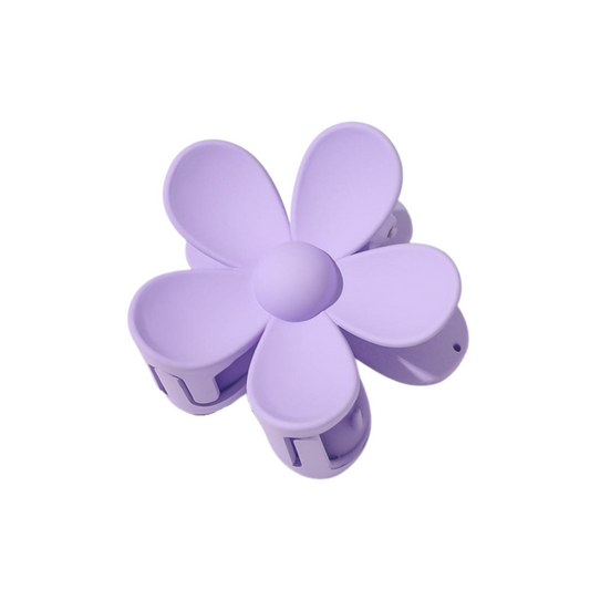 Lilac Flower Hair Claw Clip