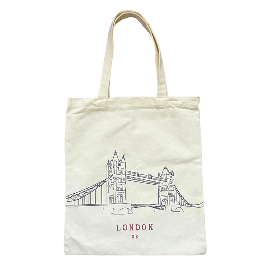 London Canvas Tote Bag