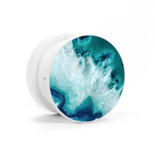 Blue Crystal Phone Holder